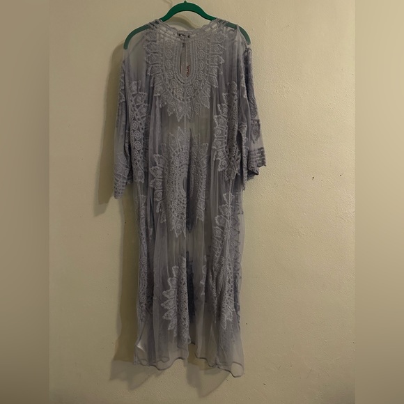 Shear blue Cardigan - Picture 7 of 8